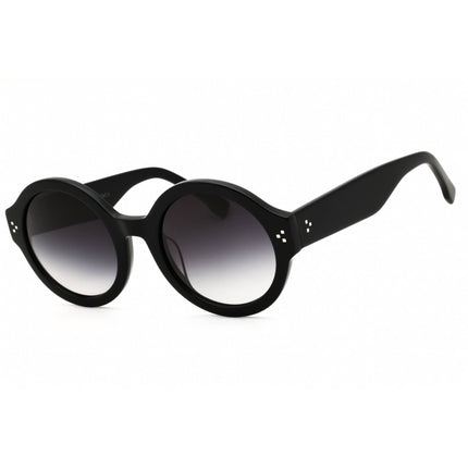 GAP Women's Sunglasses - Round Shape Black Acetate Full Rim Frame | SGP009 0BLA ,