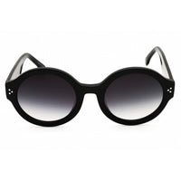 GAP Women's Sunglasses - Round Shape Black Acetate Full Rim Frame | SGP009 0BLA ,