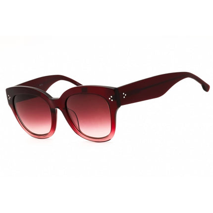GAP Women's Sunglasses - Rectangular Burgundy Acetate Full Rim Frame | SGP010 0BUR ,
