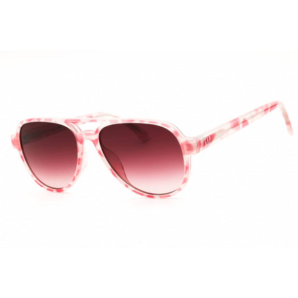 GAP Unisex Sunglasses - Aviator Shape Pink Acetate Full Rim Frame | SGP204 0PIN ,