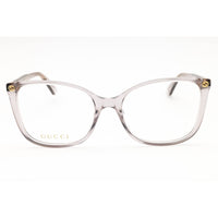 Gucci Women's Eyeglasses - Grey Acetate Cat Eye Shape Full Rim Frame | GG0026O 018 ,