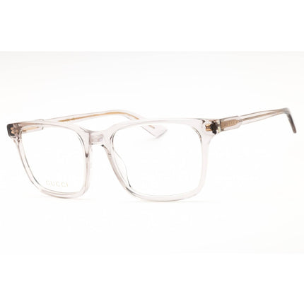 Gucci Men's Eyeglasses - Grey Acetate Square Full Rim Frame Clear Lens | GG1120O 007 ,