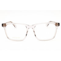 Gucci Men's Eyeglasses - Grey Acetate Square Full Rim Frame Clear Lens | GG1120O 007 ,