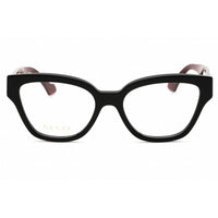 Gucci Women's Eyeglasses - Black Acetate Cat Eye Shape Full Rim Frame | GG1424O 013 ,