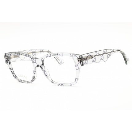 Gucci Men's Eyeglasses - Grey Acetate Cat Eye Full Rim Frame Clear Lens | GG1428O 011 ,