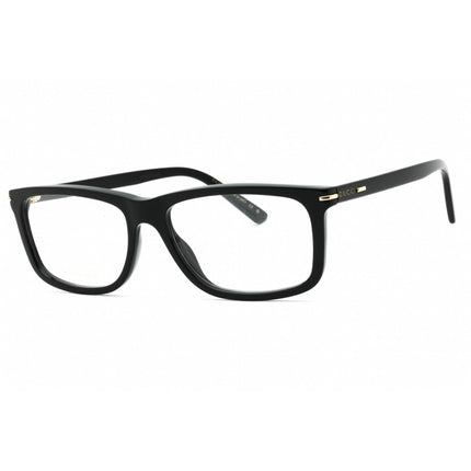 Gucci Men's Eyeglasses - Black Acetate Rectangular Shape Full Rim Frame | GG1447O 001 ,