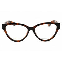 Gucci Women's Eyeglasses - Havana Injected Propionate Cat Eye Full Rim | GG1581O 002 ,