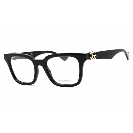 Gucci Women's Eyeglasses - Black Injected Propionate Square Full Rim | GG1728O 001 ,