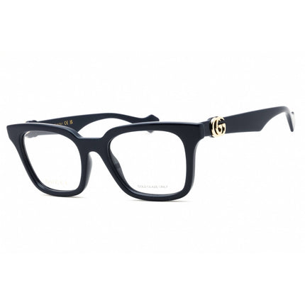 Gucci Women's Eyeglasses - Blue Injected Propionate Square Shape Frame | GG1728O 003 ,