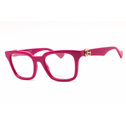 Gucci Women's Eyeglasses - Red Injected Propionate Square Shape Frame | GG1728O 004 ,