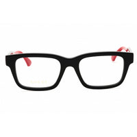 Gucci Unisex Eyeglasses - Black/Green Acetate Square Full Rim Frame | GG1865O 007 ,