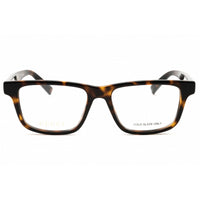 Gucci Men's Eyeglasses - Havana Injected Propionate Rectangular Frame | GG1987O 002 ,