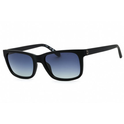 Guess Men's Sunglasses - Rectangular Shape Matte Black Full Rim Frame | GU00066 02D ,