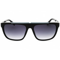 Guess Men's Sunglasses - Rectangular Shape Shiny Black Full Rim Frame | GU00122 01B ,