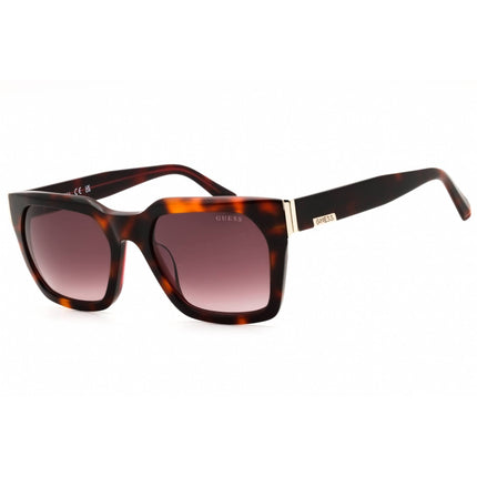 Guess Men's Sunglasses - Rectangular Shape Havana Acetate Full Rim Frame | GU00172 56F ,