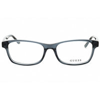 Guess Women's Eyeglasses - Rectangular Shape Shiny Blue Acetate Frame | GU2874 090 ,