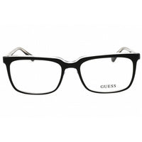 Guess Men's Eyeglasses - Rectangular Shape Black Acetate Full Rim Frame | GU50063 005 ,