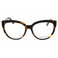 Guess Women's Eyeglasses - Cat Eye Dark Havana Acetate Full Rim Frame | GU50232 052 ,