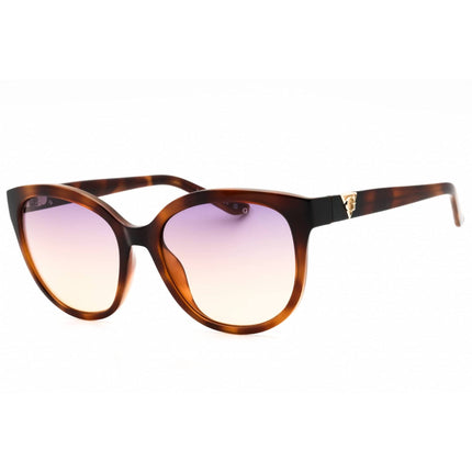 Guess Women's Sunglasses - Round Shape Blonde Havana Full Rim Frame | GU7877 53Z ,