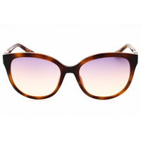 Guess Women's Sunglasses - Round Shape Blonde Havana Full Rim Frame | GU7877 53Z ,