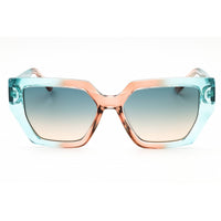 Guess Women's Sunglasses - Turquoise/Brown Injected Propionate Frame | GU7896 89P ,