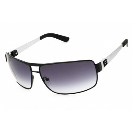 Guess Men's Sunglasses - Matte Black Metal Pilot Shape Full Rim Frame | GU6954 02B ,