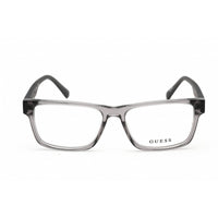 Guess Men's Eyeglasses - Grey/Other Acetate Rectangular Full Rim Frame | GU50018 020 ,