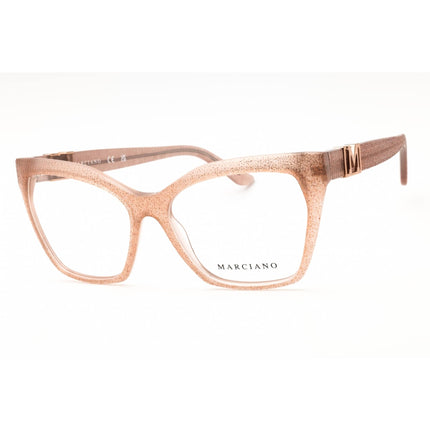 Guess by Marciano Women's Eyeglasses - Shiny Beige Acetate Cat Eye Frame | GM50009 057 ,