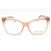 Guess by Marciano Women's Eyeglasses - Shiny Beige Acetate Cat Eye Frame | GM50009 057 ,