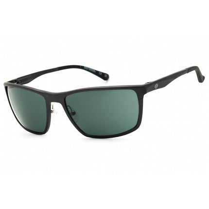 Harley Davidson Men's Sunglasses - Matte Gunmetal Rectangular Frame | HD1015X 09R ,