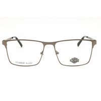 Harley Davidson Men's Eyeglasses - Matte Gunmetal Titanium Square Frame | HD50073 009 ,
