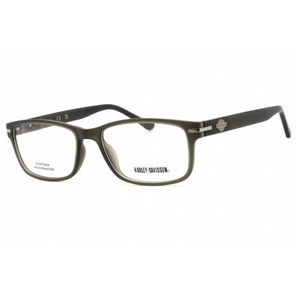 Harley Davidson Unisex Eyeglasses - Grey/Other Rectangular Full Rim Frame | HD0496 020 ,