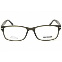 Harley Davidson Unisex Eyeglasses - Grey/Other Rectangular Full Rim Frame | HD0496 020 ,