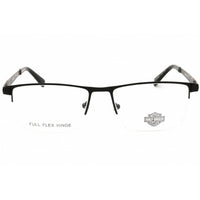 Harley Davidson Men's Eyeglasses - Matte Black Metal Rectangular Frame | HD0787 002 ,