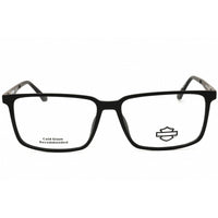 Harley Davidson Men's Eyeglasses - Matte Black Square Full Rim Frame | HD50021 002 ,