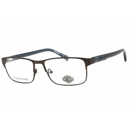 Harley Davidson Men's Eyeglasses - Matte Gunmetal Acetate Full Rim Frame | HD50062 009 ,