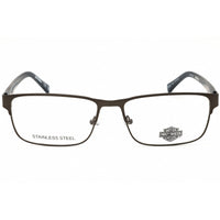 Harley Davidson Men's Eyeglasses - Matte Gunmetal Acetate Full Rim Frame | HD50062 009 ,