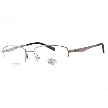 Harley Davidson Men's Eyeglasses - Matte Light Nickeltin Metal Frame | HD50063 011 ,