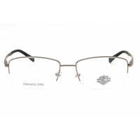 Harley Davidson Men's Eyeglasses - Matte Light Nickeltin Metal Frame | HD50063 011 ,