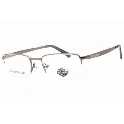 Harley Davidson Men's Eyeglasses - Matte Light Nickeltin Metal Frame | HD50098 011 ,