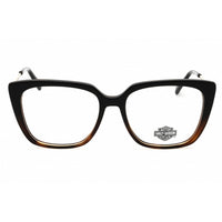 Harley Davidson Women's Eyeglasses - Black/Other Acetate Cat Eye Frame | HD50119 005 ,