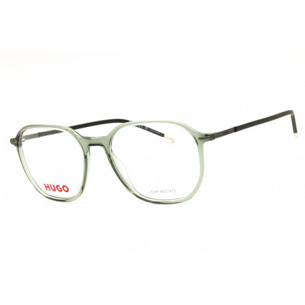 HUGO Men's Eyeglasses - Green Acetate Square Shape Full Rim Frame | HG 1272 01ED 00 ,