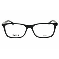 Hugo Boss Men's Eyeglasses - Rectangular Shape Black Plastic Frame | BOSS 1581 807 00 ,
