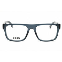 Hugo Boss Men's Eyeglasses - Blue Plastic Square Full Rim Frame | BOSS 1652 0PJP 00 ,