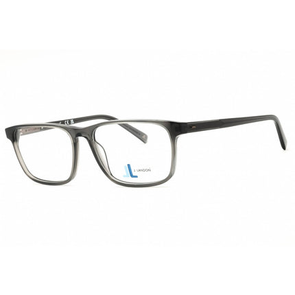 J. Landon Men's Eyeglasses - Grey/Other Acetate Square Full Rim Frame | JL50001 020 ,