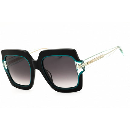 Just Cavalli Women's Sunglasses - Black/Light Green Acetate Frame | SJC023V 07M4 ,