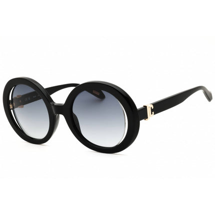 Just Cavalli Women's Sunglasses - Round Black Acetate Full Rim Frame | SJC028 0700 ,