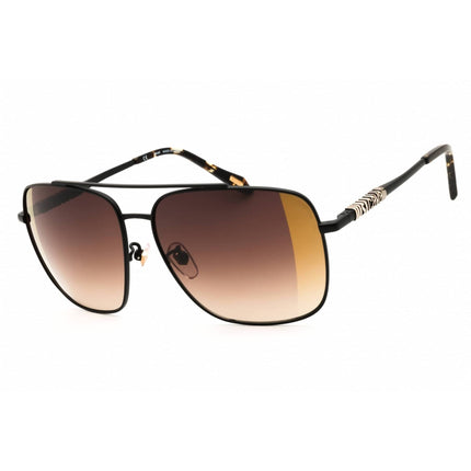 Just Cavalli Unisex Sunglasses - Black/Rose Gold Metal Full Rim Frame | SJC030 305G ,