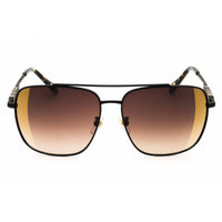 Just Cavalli Unisex Sunglasses - Black/Rose Gold Metal Full Rim Frame | SJC030 305G ,
