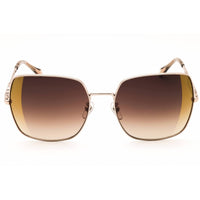 Just Cavalli Women's Sunglasses - Rectangular Rose Gold Metal Frame | SJC031 F86G ,